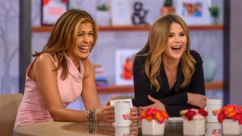 Hoda a n d jenna - TODAY special anchor Maria Shriver is back in the studio after a year and a half hiatus. She tells Hoda Kotb and Jenna Bush Hager how she’s adjusted to becoming a grandmother and what she’s ...